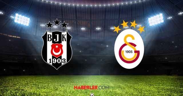 Beşiktaş - Galatasaray maçı ne zaman? Beşiktaş Galatasaray derbisi saat kaçta, hangi kanalda?
