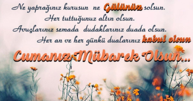 CUMA MESAJLARI! 5 Eylül resimli cuma mesajları!