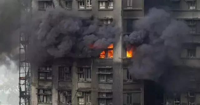 4 bin kişinin yaşadığı dev sitedeki yangında ölü sayısı 94'e yükseldi