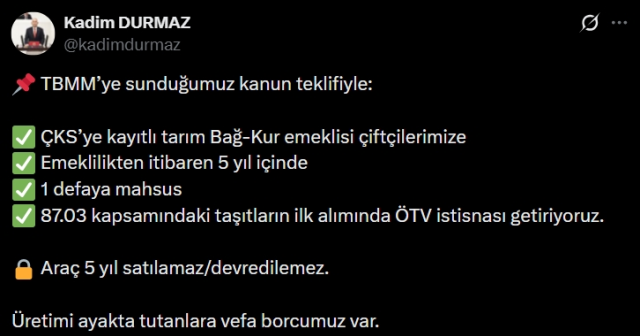 Emekliye ÖTV'siz araç modelleri hangileri? ÖTV'siz araç ne zaman verilecek, yürürlüğe ne zaman girecek?