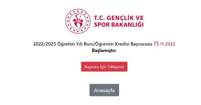 SON DAKİKA! KYK burs başvuruları başladı! KYK burs başvuruları başladı mı? KYK burs başvuru ekranı 2022!