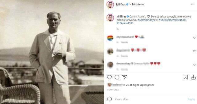 Tüm Türkiye tek yürek oldu! İşte ünlü isimlerin 10 Kasım paylaşımları