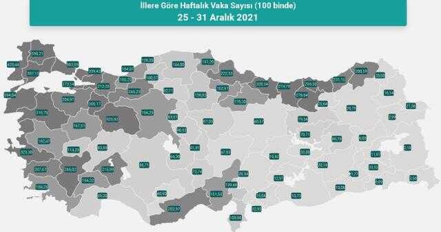 10 Ocak Pazartesi 2022 korona tablosu... Bugünkü corona vaka sayısı açıklandı mı? 10 Ocak koronavirüsten kaç kişi öldü?