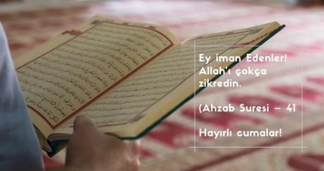 Cuma mesajları ve öz, kısa, dualı ve ayetli resimli Cuma sözleri nelerdir?