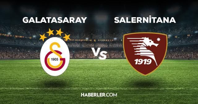 Galatasaray maçı hangi kanalda? Galatasaray - Salernitana maçı hangi kanalda yayınlanacak?