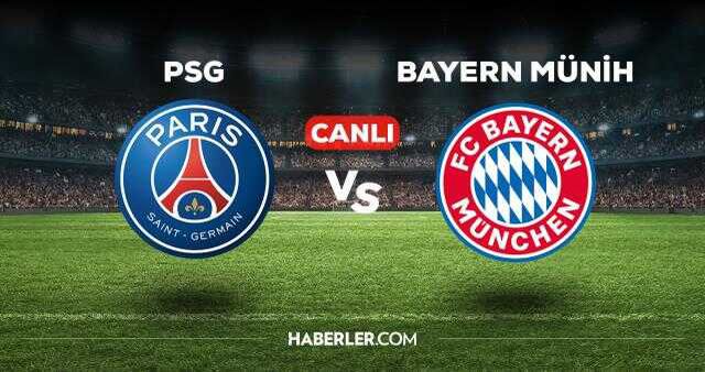 PSG Bayern Münih maçı kaç kaç, bitti mi? MAÇ SKORU! PSG Bayern Münih maçı kaç kaç, canlı maç skoru!
