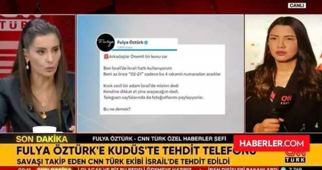 Fulya Öztürk'ü kim, neden tehdit etti, olay ne? Fulya Öztürk canlı yayında açıkladı!