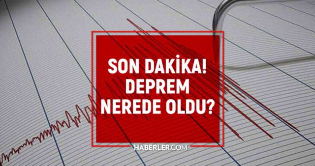 Az önce deprem mi oldu? 17 Eylül en son depremler kaç şiddetinde oldu? Kandilli Rasathanesi ve AFAD deprem listesi!