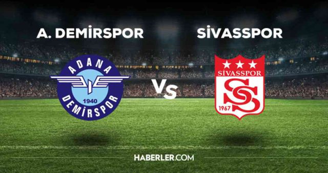 Adana Demirspor Sivasspor maçı CANLI izle! (ŞİFRESİZ) ADS Sivas maçı hangi kanalda, canlı yayın nerede ve nasıl izlenir?