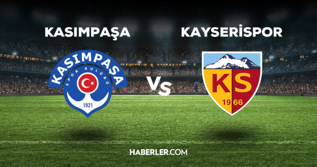 Kasımpaşa Kayserispor maçı CANLI izle! (ŞİFRESİZ) Kasımpaşa Kayserispor maçı hangi kanalda, canlı yayın nerede ve nasıl izlenir?