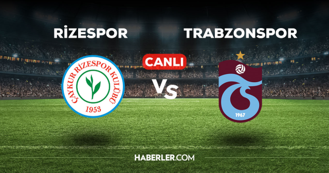 CANLI maç izle! (RİZESPOR TRABZONSPOR) Canlı şifresiz donmadan HD maç izle! Rizespor Trabzonspor nereden izlenir?