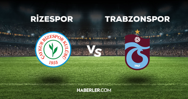 Rizespor Trabzonspor maçı CANLI izle! (ŞİFRESİZ) Rizespor Trabzonspor maçı hangi kanalda, canlı yayın nerede ve nasıl izlenir?