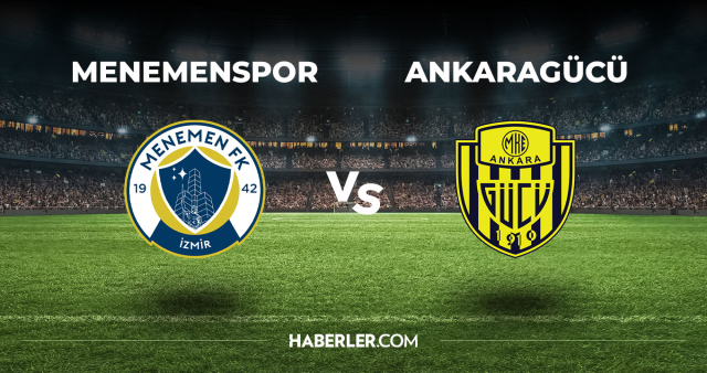Menemenspor Ankaragücü CANLI izle! (ŞİFRESİZ) Menemenspor Ankaragücü maçı hangi kanalda, canlı yayın nerede ve nasıl izlenir?