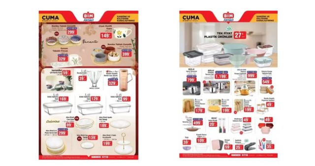 19 Eylül 2025 BİM kataloğu: Bim'de bu cuma neler var, hangi ürünler indirimde?