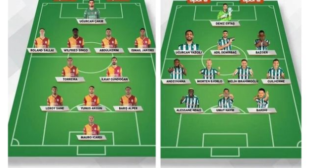 Galatasaray Konyaspor maç kadrosu, ilk 11'ler belli oldu mu? Galatasaray'ın Konyaspor maçı 11'i!