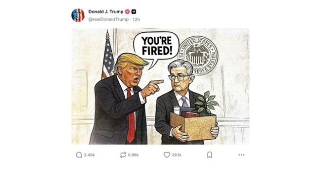 FED Başkanı Powell kovuldu mu? Powell görevden alındı mı? Trump'tan dikkat çeken paylaşım!