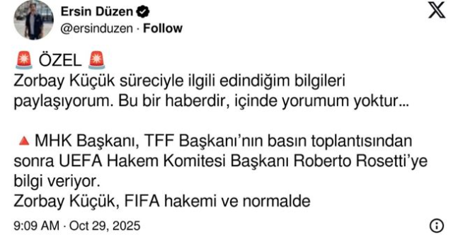 Zorbay Küçük ne ceza aldı! SON DAKİKA! Hakem Zorbay Küçük hangi maçlara bahis oynadı?