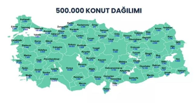500 bin sosyal konut hangi ilçelere yapılacak? TOKİ sosyal konut başvuruları ne zaman başlıyor, başvuru ve ödeme şartları neler?