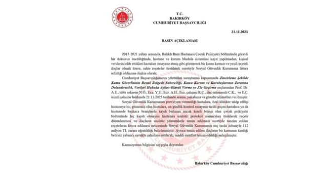 Balıklı Rum Hastanesi sahte reçete olayı nedir? Balıklı Rum Hastanesi doktorları kim?