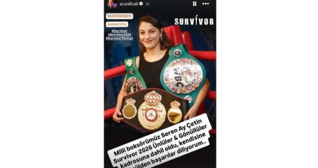 سِرِن آی چتین کیست؟ بوکسور ملی ترکیه چند سال دارد و اهل کجاست؟ آیا در تیم Survivor 2026 حضور دارد؟