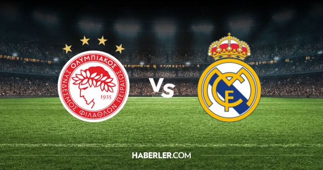 Olympiakos Real Madrid CANLI nereden izlenir? Olympiakos Real Madrid maçı hangi kanalda, nereden izlenir?