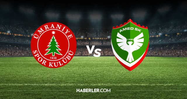 Ümraniyespor Amedspor CANLI nereden izlenir? Ümraniyespor Amedspor maçı hangi kanalda, nereden izlenir?