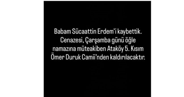 Mehmet Erdem'in babası kimdir, neden öldü? Sücaattin Erdem kaç yaşında, nereli?
