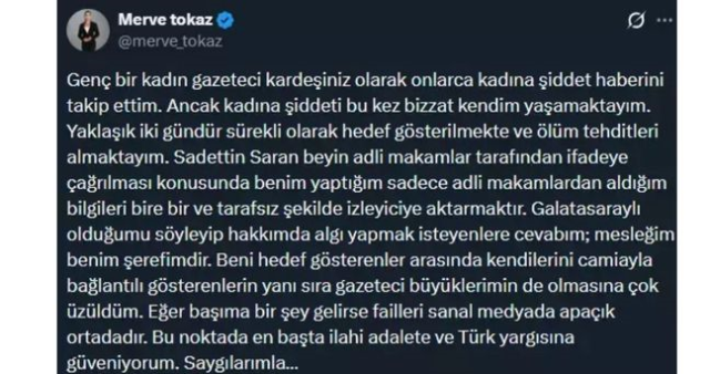 مروه توکاز کیست و در کدام شبکه کار می‌کند؟ سن و زادگاه او چیست؟ ماجرای مروه توکاز و سعدالدین ساران چه بود؟