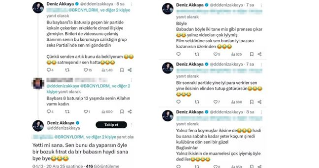 Deniz Akkaya olayı nedir, neden gündemde? Deniz Akkaya, X üzerinden kiminle, neden tartıştı?