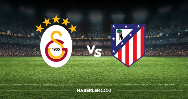 Galatasaray 11'i! Şampiyonlar Ligi GS Atletico Madrid maç kadrosu ilk 11'ler belli oldu mu? Galatasaray Atletico Madrid maç kadrosu ilk 11!