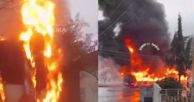 SON DAKİKA İZMİR KARABAĞLAR'DA YANGIN: İzmir'de ESHOT otobüsünde yangın mı çıktı, neden çıktı? ESHOT otobüsü yangın olayı nedir, ne zaman çıktı?