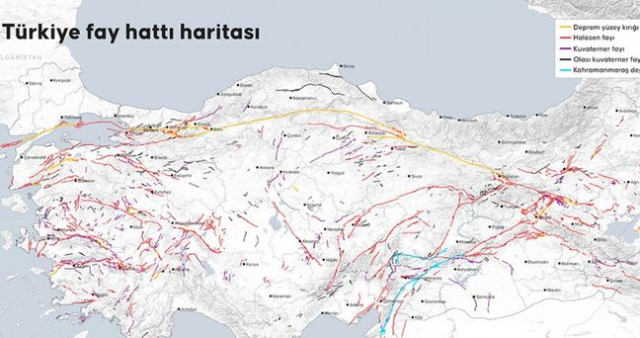 ERZİNCAN DEPREM RİSKİ HARİTASI: Erzincan fay hattı nereden geçiyor? Naci Görür yorumladı!