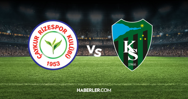 Rizespor Kocaelispor CANLI nereden izlenir? Rizespor Kocaelispor maçı hangi kanalda, nereden izlenir?