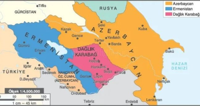 Nahçıvan nerede, nereye bağlı? Nahçıvan Azerbaycan'a mı bağlı?