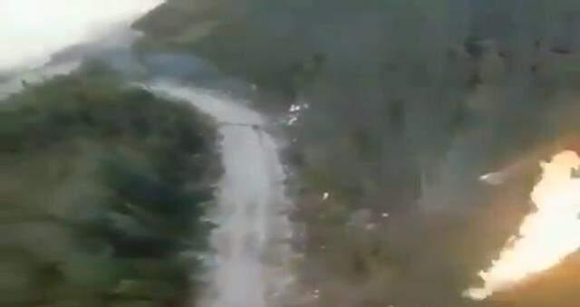 Melih Gökçek'in de paylaştığı ormana dronla alev püskürtme videosuna Emniyet Genel Müdürlüğü'nden yalanlama