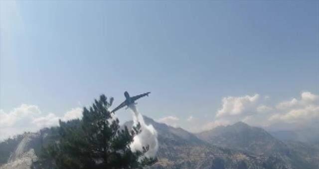 Kahramanmaraş'ta düşen uçağı gören köylülerin panik anları kamerada: Uçak düştü hanımefendi uçak