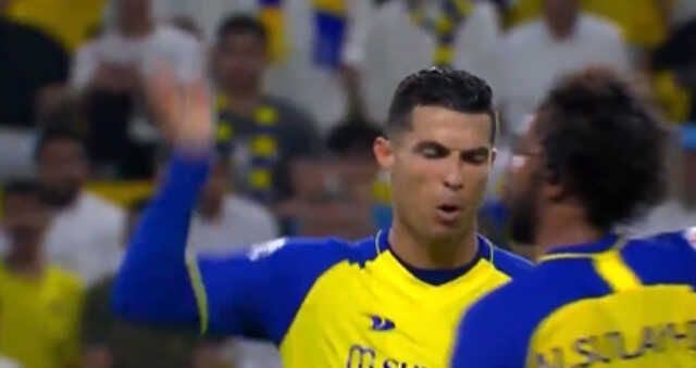 Arabistan'da kendini iyice bozdu! Ronaldo'dan stadı buz kestiren hareket