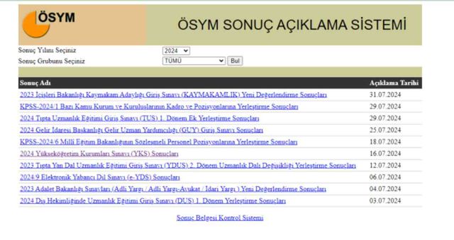 SON DAKİKA: YKS 2024 TERCİH SONUÇLARI AÇIKLANDI MI? 12 Ağustos YKS üniversite yerleştirme sonuçları sorgulama (sonuc.osym.gov.tr)