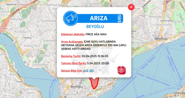 İstanbul İSKİ su kesintisi! 5-6 Nisan İstanbul'da su kesintisi ne zaman bitecek, sular ne zaman gelecek?