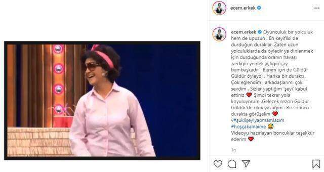 Ecem Erkek Güldür Güldür Show'dan çıktı mı, neden ayrıldı? Ecem Erkek tekrar geri gelecek mi? Ecem Erkek kimdir, kaç yaşında?