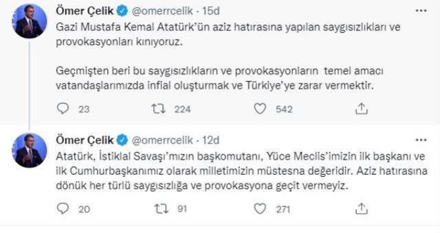 Samsun'da Atatürk heykeline saldırı olayında AK Parti'den ilk yorum: Provokasyona geçit vermeyiz