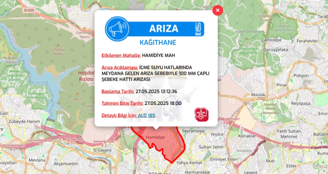 İstanbul KAĞITHANE su kesintisi! 27-28 Mayıs İSKİ Kağıthane su kesintisi ne zaman bitecek, sular ne zaman gelecek?
