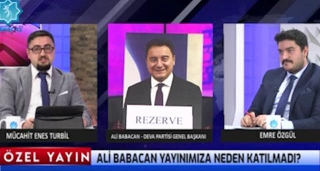 Canlı yayın programını iptal eden Ali Babacan'a resimli protesto! 'Bu ilk değil' diyen gazeteciler isyan etti