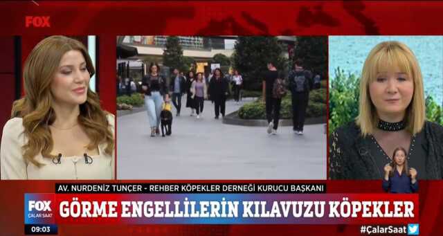 FOX Çalar Saat konuğu Rehber Köpekleri Derneği Başkanı Nurdeniz Tuncer kimdir? Nurdeniz Tuncer kaç yaşında, nereli? Nurdeniz Tuncer biyografisi!