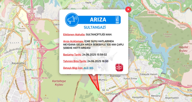 İstanbul SULTANGAZİ su kesintisi! 24-25 Haziran İSKİ Sultangazi su kesintisi ne zaman bitecek, sular ne zaman gelecek?