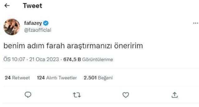 Farah Zeynep Abdullah'tan Demet Özdemir ile Engin Akyürek dizisine olay gönderme