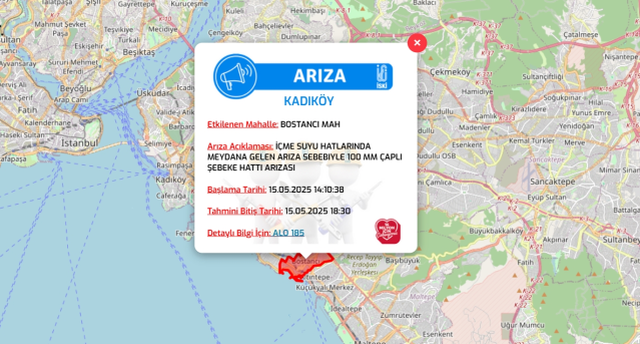 İstanbul KADIKÖY su kesintisi! 15-16 Mayıs İSKİ Kadıköy su kesintisi ne zaman bitecek, sular ne zaman gelecek?
