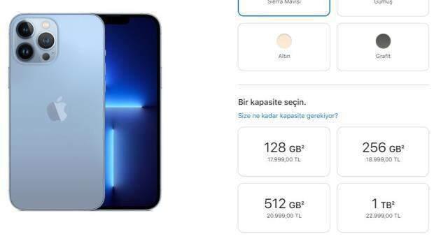 İphone 13 kaç TL? İphone mini, pro ve iPhone Pro Max kaç TL?