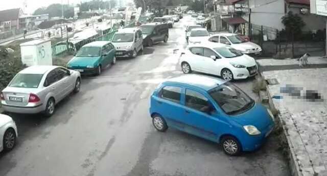 Balkon camlarını temizlerken düşerek feci şekilde can verdi... O anlar kamerada