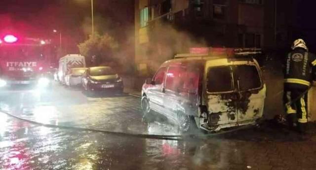 Kız arkadaşıyla kavga eden uzman çavuş, 3 mahalledeki motosiklet ve araçları kundakladı